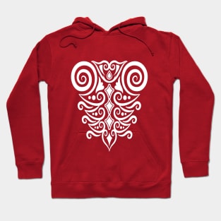 Primitive Curl Decoration Hoodie